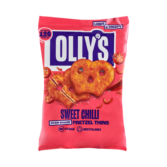 Olly's- Sweet Chilli Pretzel Thins (7 x 140g)