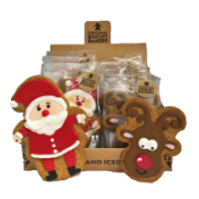 Original Biscuit Bakers - Santa Man & Deluxe Reindeer (16 x 75g/50g)
