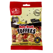 Walkers Nonsuch - Nutty Brazil Toffees (12 x 150g)
