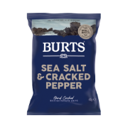 Burts Sea Salt and Cracked Pepper Crisps