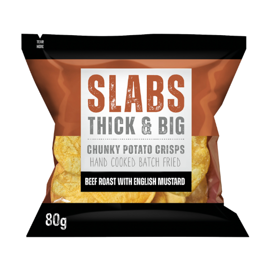 Slabs Beef Roast & Mustard Crisps