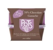 Pots & Co - GF 70% Chocolate Ganache Little Pots(4x(4x50g))