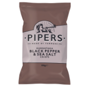 Pipers - GF Karnataka Black Pepper & Sea Salt (15x150g)