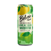 Belvoir - Alcohol Free Lime & Yuzu Mojito Can (12 x 250ml)