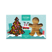 Cocoba - Christmas Character Bar Set (6 x 200g)