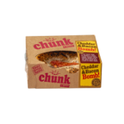 ## Chunk - Cheddar & Bacon Bomb (Indv Wrp) (6 x 174g)