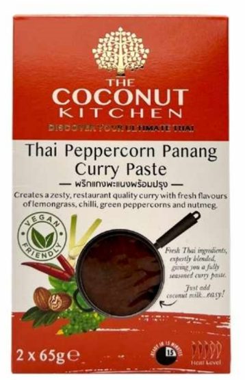 The Coconut Kitchen-Thai Pprcorn Panang Curry Paste (2x65g)