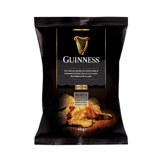 Burts - Guinness Crisps (20 x 40g)