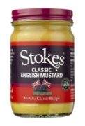 Stokes - Classic English Mustard (6 x 185g)