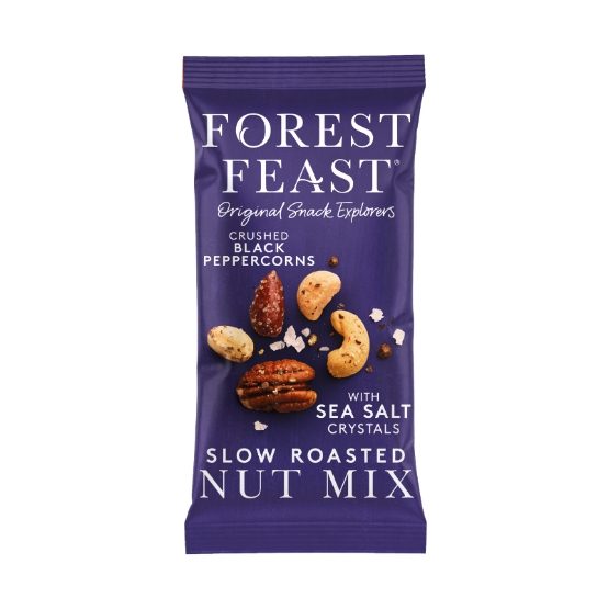 Forest Feast - Sea Salt & Black Pepper Nut Mix (12 x 40g)