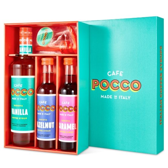 Cafe Pocco - Gift Selection Pack (1 x 75cl, 2 x 25cl & 1 pump)