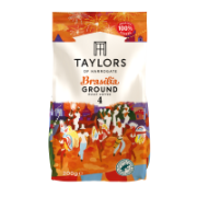 Taylors of Harrogate - Brasilia Ground Coffee (6 x 200g)