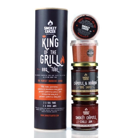 The Smokey Carter - King of the Grill BBQ Gift Tub (3x(2 x 200g, 2 x 50g))