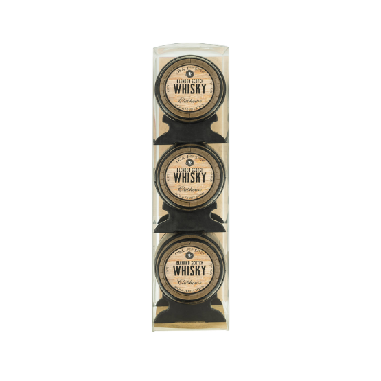 OSA Fine Spirits - Triple Pack Clubhouse Whisky Barrel 40% abv (12 x (3 x 5cl))