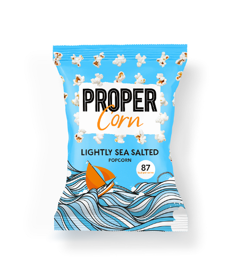 Proper Corn - Llightly Sea Salted (8 x 70g)