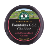Wensleydale - Fountains Gold Caramelised Onions (1 x 200g)