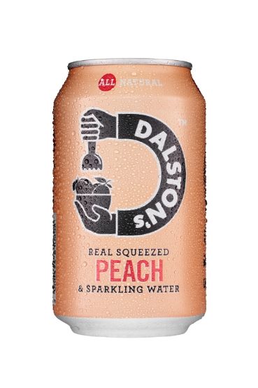 Dalston's- Peach Soda (Can) (24 x 330ml)