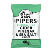 Pipers Gluten Free Burrowhill Cider Vinegar and Sea Salt