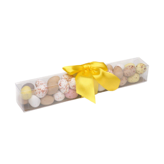 Shepcote - Mini Chocolate Eggs in Acetate Box (24 x 120g) - No longer available to order
