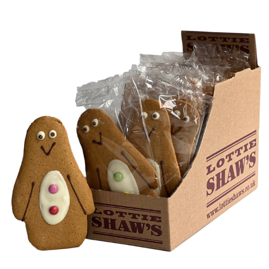 Lottie Shaw's - Penguin Gingerbread (12 x 50g)