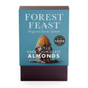 Forest Feast - GF Salted Dark Chocolate Almonds (6 x 140g)