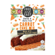 Free and Easy - GF Carrot Cake Mix (4 x 350g)