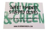 Sweet Pimento Stuffed Olives - S&G (1 x 1.75kg pouch)