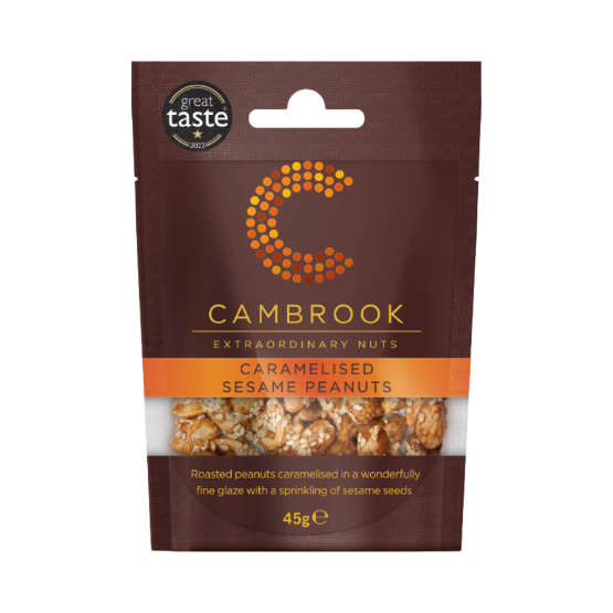 Cambrook Caramelised Sesame Peanuts