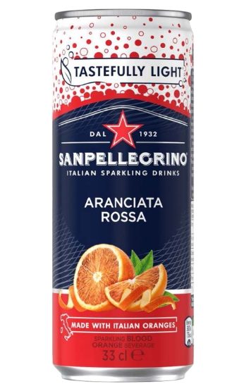 San Pell - Aranciata Rossa (blood orange)(24 x 330ml)