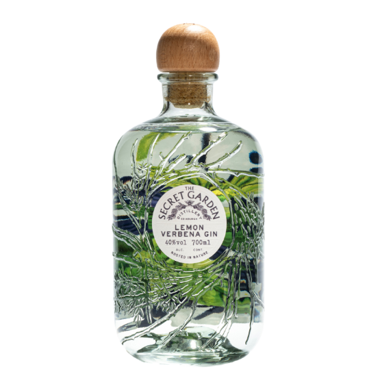 Secret Garden Gin - Lemon Verbena Gin 40% abv (6 x 70cl)