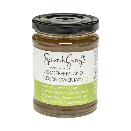 Sarah Grays Gooseberry and Elderflower Jam