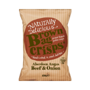 Brown Bag Crisps Beef and Onion