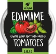 Delphi - GF Edamame Salad with Sundried Tomatoes (1 x 200g)