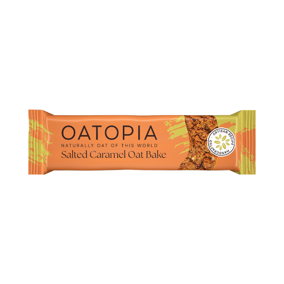 Oatopia Salted Caramel Oat Bake