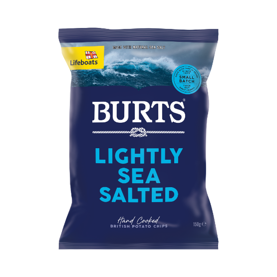 Burts Lightly Sea Salted Crisps