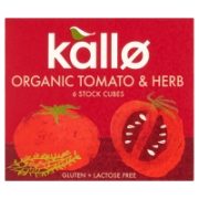 Kallo - GF Tomato & Herb Stock Cubes (15 x 66g)