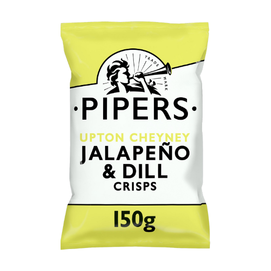 Pipers Gluten Free Jalapeno and Dill crisps