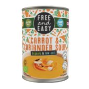 Free and Easy - Carrot & Coriander Soup (6 x 400g)