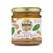 Biona Organic- Cashew SMooth Butter (6 x 170g)