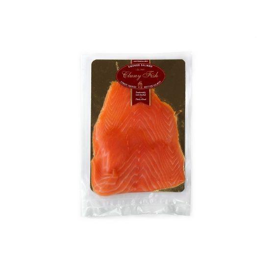 Cluny Fish - Cold Smoked Salmon D-Sliced (1 x 100g)