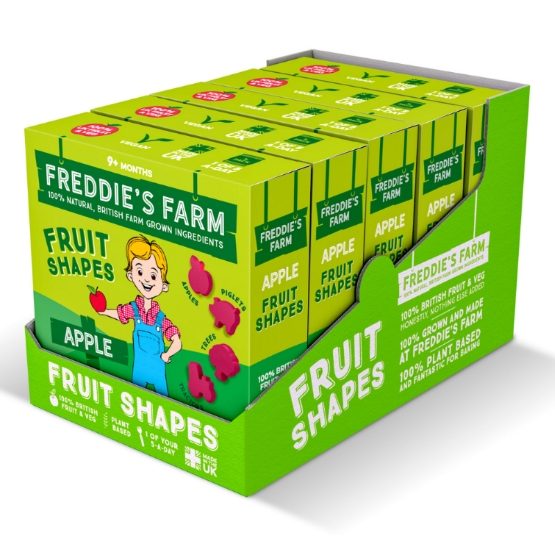 Freddies Farm - GF Fruit Shapes Apple Multipack (5 x 100g)