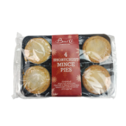 Burts - Traditional Mince Pies - 4 Pck (6 x 160g)