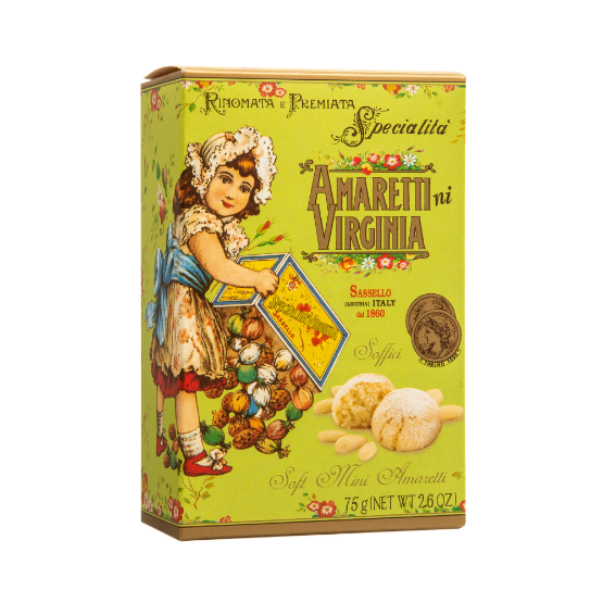 Amaretti Virginia - Soft Amaretti Small Box (24 x 75g)