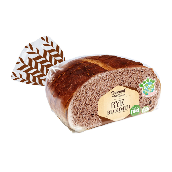Dulcesol - Rye Bloomer Sliced Bread (10 x 450g)
