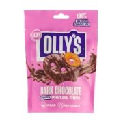 Olly's - Pretzel Thins Dark Chocolate (Vegan) (10x90g)