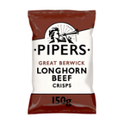 Pipers Gluten Free Longhorn Beef Crisps