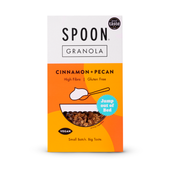 Spoon Cereals - GF Cinnamon & Pecan Granola (5 x 400g)