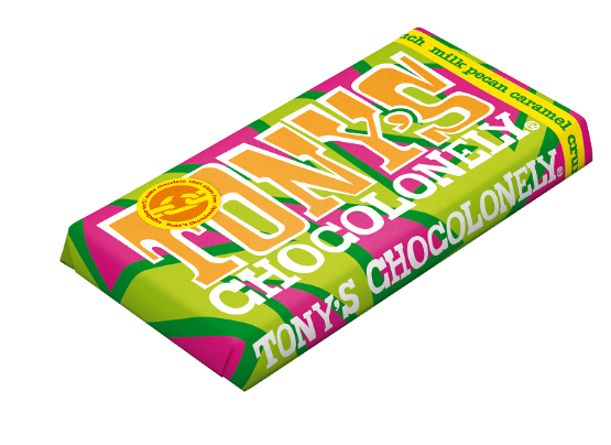 Tony's Chocolonely - Milk Pecan Caramel Crunch (15 x 180g)