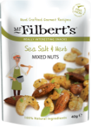 Mr Filberts - GF VG Sea Salt & Herb Mixed Nuts (20 x 40g)*New Case Size*