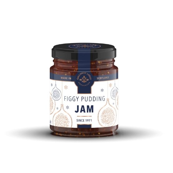 Galloway Lodge - Figgy Pudding Jam (6 x 230g)